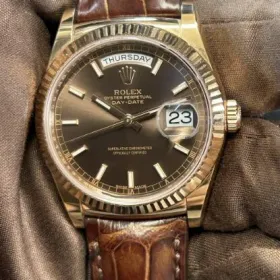 ブラウンレザー118135