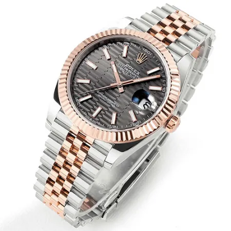 大人気ブランド ROLEX デイトジャスト 41 スレート フルーテッドモチーフ 126331-2