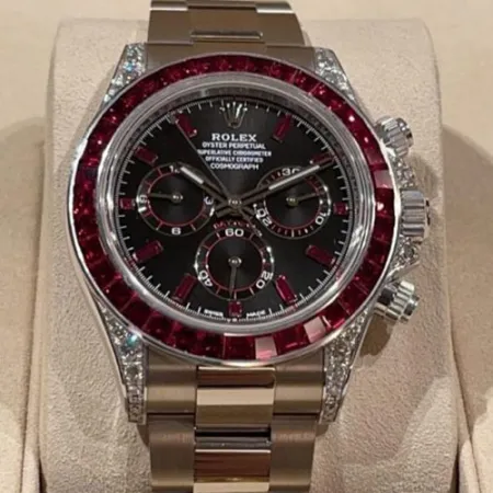 2023ロレックススーパーコピー時計 コスモグラフ デイト ブラック 専用の4130自動巻 隠れたモデル 126599TRU