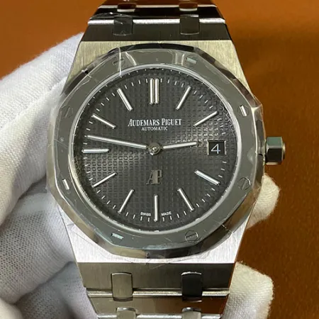 オーデマ ピゲコピー 時計偽物 ロイヤルオーク オンリーウォッチ39mm グレー「ジャンボ」エクストラシン 15202XT.GG.1240XT.99