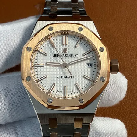 オーデマピゲブランド時計コピー ロイヤルオーク シルバー レディス15450SR.OO.1256SR.01