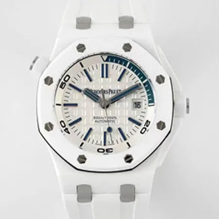 オーデマピゲスーパーコピー時計 ロイヤルオークオフショア ホワイトセラミック ブティック限定 ダイバー 15707CB.OO.A010CA.01 42mm