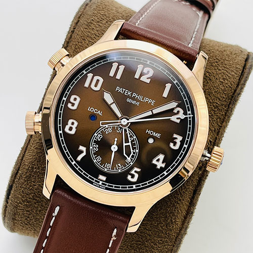 最高級ブランド時計コピーパテック・フィリップ カラトラバ パイロット トラベルタイム 5524R-001
