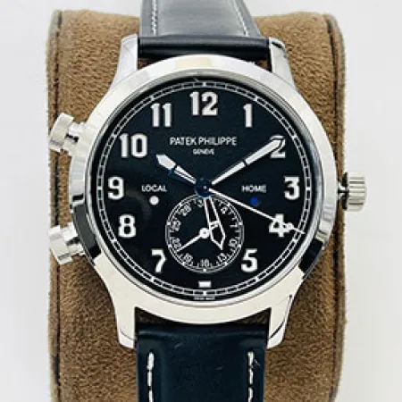 高級パテックフィリップ カラトラバ コピー時計 パイロット トラベルタイム 5524T-010