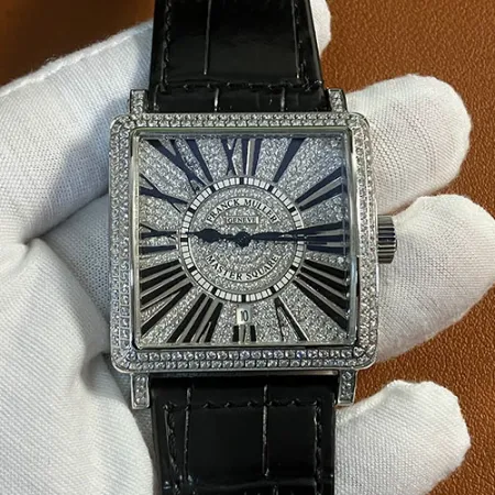 フランクミュラースーパーコピー時計マスタースクエアキング レリーフ 6000 K SC DT R D CD ケースダイヤ