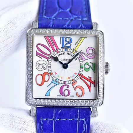 新作フランクミュラーコピー時計 マスタースクエア ベゼルダイヤ 6002 M QZ