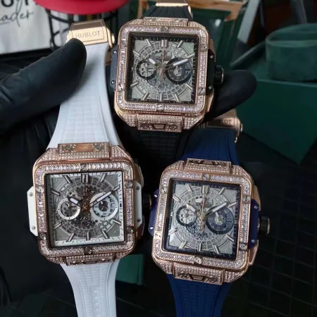 高品質ウブロコピー時計 スクエア バン ウニコ シリーズ 752.XC.0420.RX