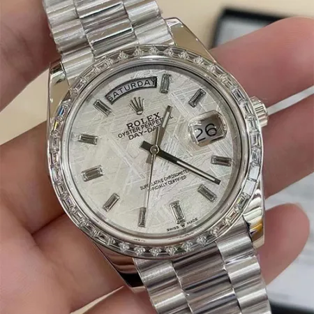 高級ブランドコピーロレックス デイデイト M228349RBR-0040 40mm メテオライト