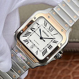 (BV工場)カルティエスーパーコピー時計 サントス ドゥ カルティエ ウォッチ LM W2SA0006