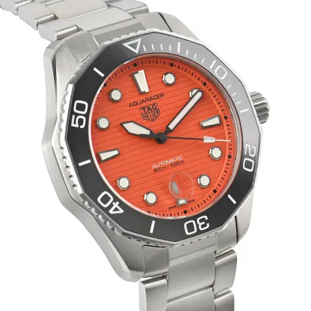 タグ・ホイヤーコピー時計 アクアレーサープロフェッショナル300キャリバー5オレンジダイバー WBP201F.BA0632