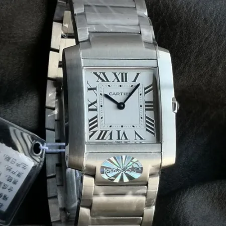 最完璧カルティエスーパーコピー タンクフランセーズ MM レディース 5S+製 WSTA0074