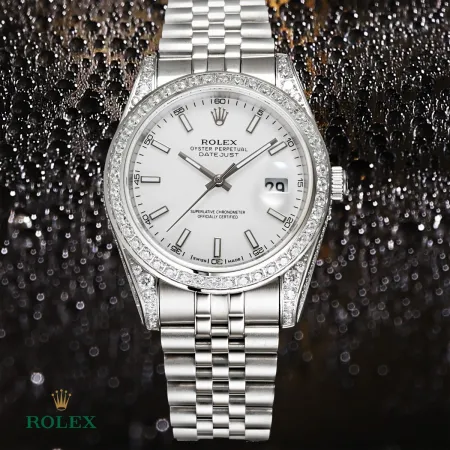 最も主流潮流コピー時計ロレックス ログフルダイヤモンドモデル 00533