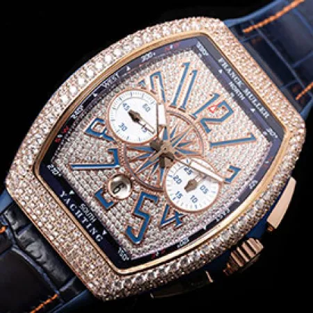 高級スーパーコピーフランクミュラー時計 ヴァンガード ヨッティング ブルー V45CC DT YACHT 26003723