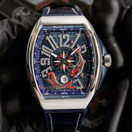 2024高品質フランクミュラーコピー時計 VANGUARD ヴァンガード ETA 2824-2