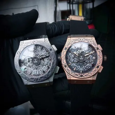 2024新款ウブロコピー時計 ダイヤル 刻まれた 402.HB.1045.ZX