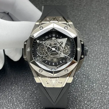 人気高級感ウブロコピー ビッグバン ウニコ サンブルー チタニウム 418.NX.1107.RX.MXM19