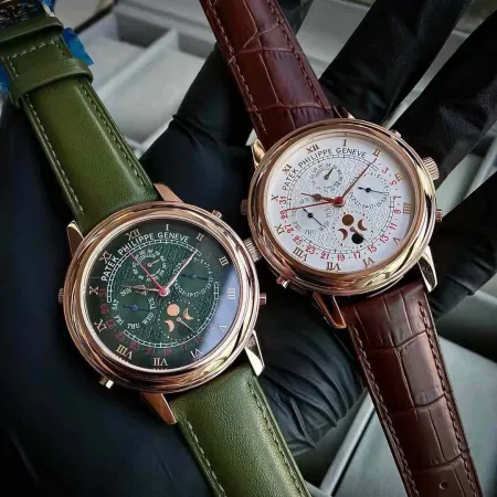 パテックフィリップコピー両面ムーブメント刻印メンズ腕時計送料無料 4825000