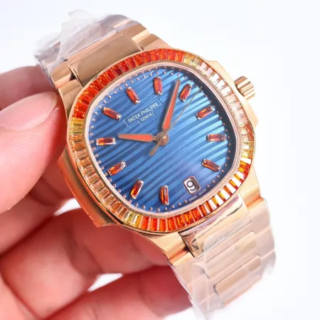 パテックフィリップ高級女性ノーチラス ジュエリースーパーコピー時計 521-3600-4