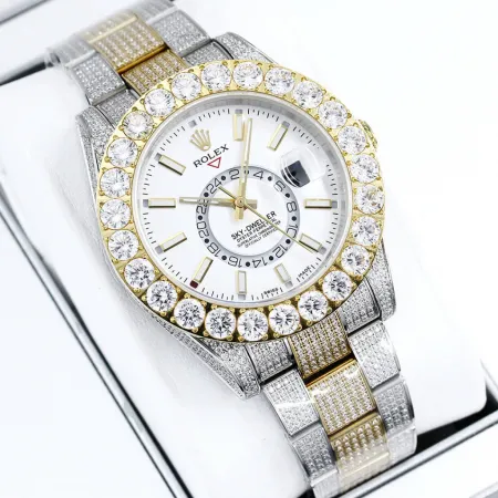 新製品ロレックス時計 オイスター パーペチュアル デイトジャスト シリーズ ダイヤモンドセット 59622A