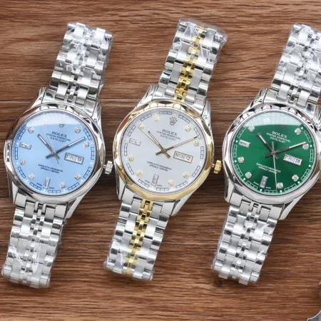 ロレックスの最新n級三針メンズ腕時計 62007