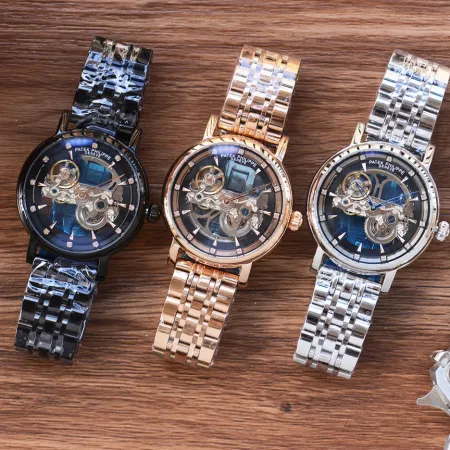 パテック フィリップ高級メンズスケルトン腕時計 650003