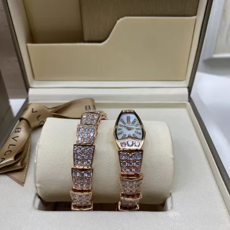 人気ブランドのブルガリサーペンタインスピガ シリーズ女性時計 bv500785