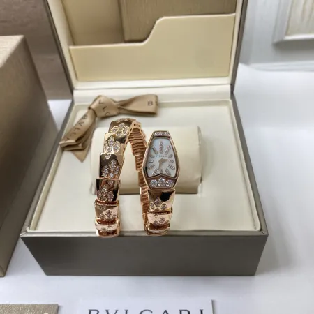 新款ブルガリコピー女性のサーペンタイン スピガ シリーズ時計 bv500788
