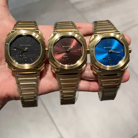 ブルガリの新しいオクト フィニッシモ トスカーナ カッパースーパーコピー時計 BV85960