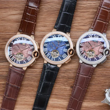 人気最新のカルティエ多機能メンズ時計 C56489