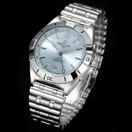 人気ブライトリングコピー時計 クロノマット オートマチック GMT 40mm アイスブルー P32398101C1S1