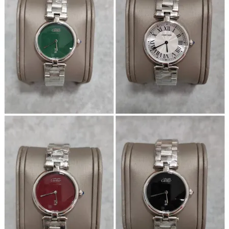 カルティエスーパーコピーの新作時計ラウンドダイヤル ヴィンテージ W140057