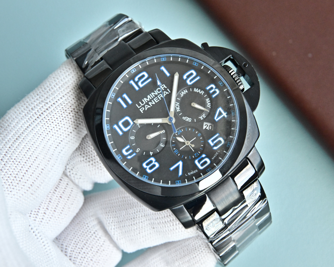 パネライパワーリザーブ最高級感腕時計コピーサンムーンスターズ 124699品質が完璧100%保証