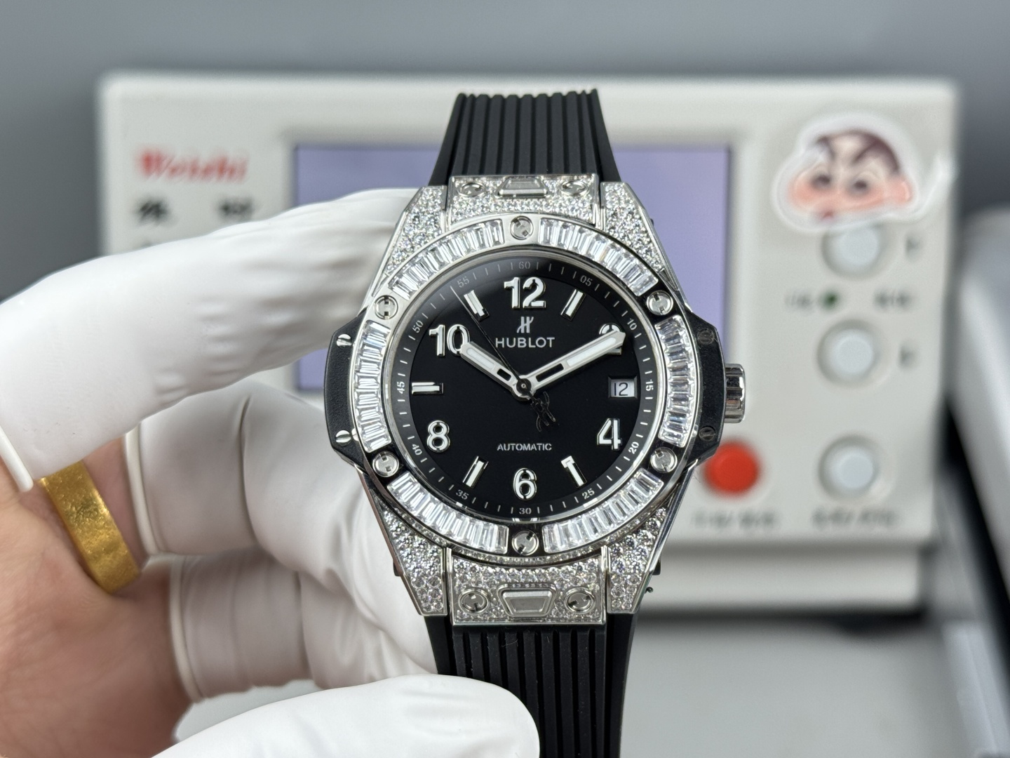 Hublotビッグバン黒スーパーコピーブランド時計激安優良店 125840