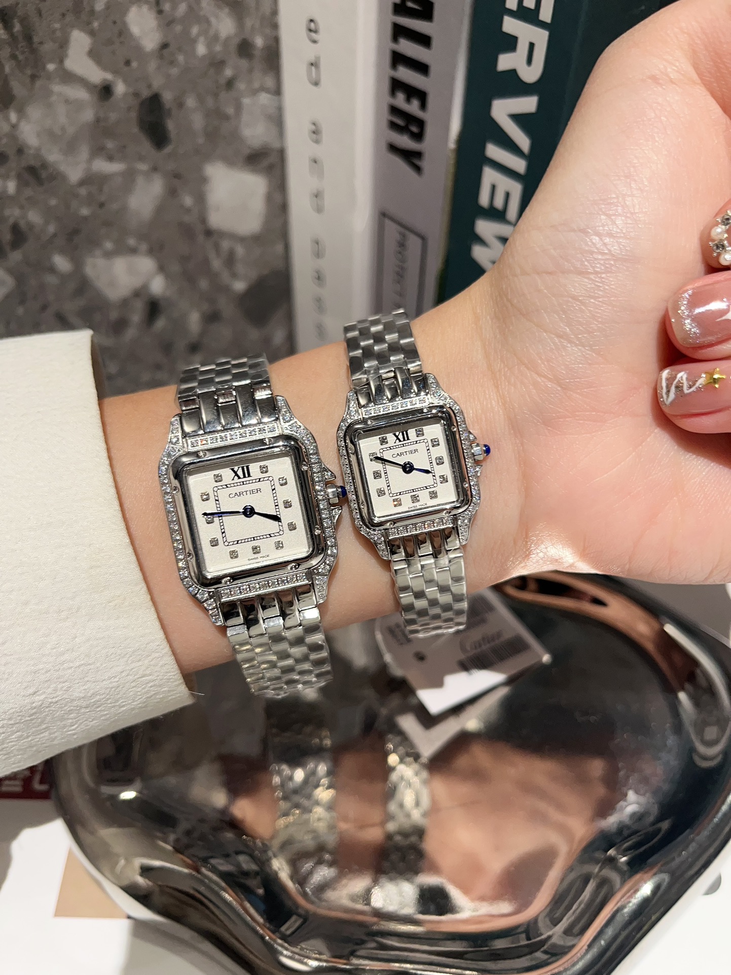 カルティエタンクコピーシリーズ高度な可愛い女性用偽物腕時計 126035