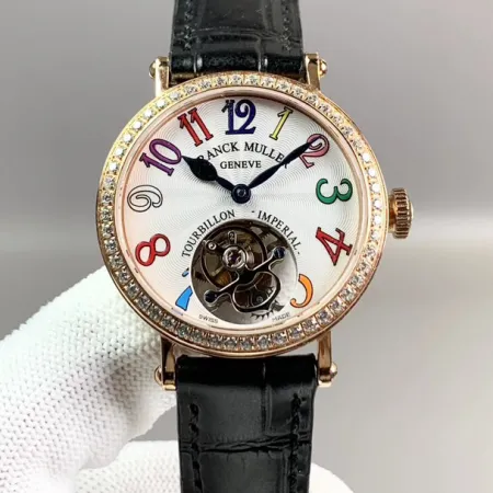 完璧フランクミュラー女性時計スターリースカイ トゥルー トゥールビヨン 169090