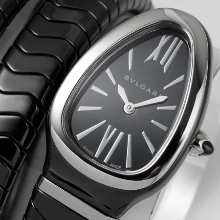 ブルガリ時計コピー豪華さと上品スネークセラミック 171198