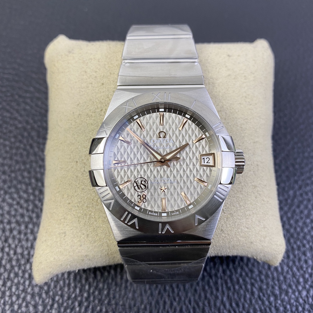 VSファクトリー製ブランドオメガコピーコンステレーション コーアクシャル 123.10.38.21.02.002