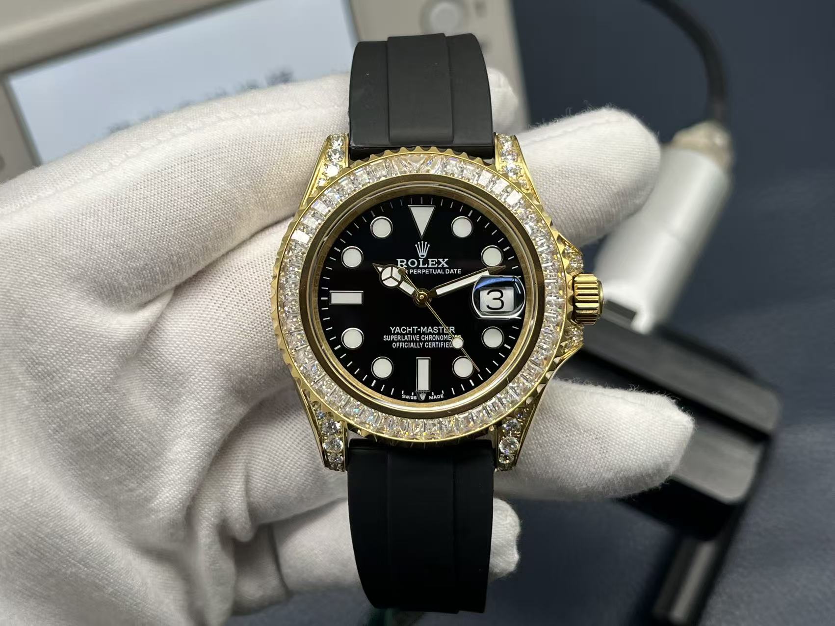 2026年製 ロレックスヨットマスター限定版隠しバージョンコピー時計 129423