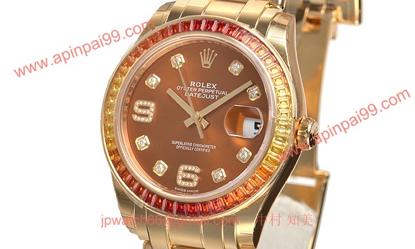  ロレックス スーパーコピー デイトジャスト 86348SAJOR パールマスター39mm 時計