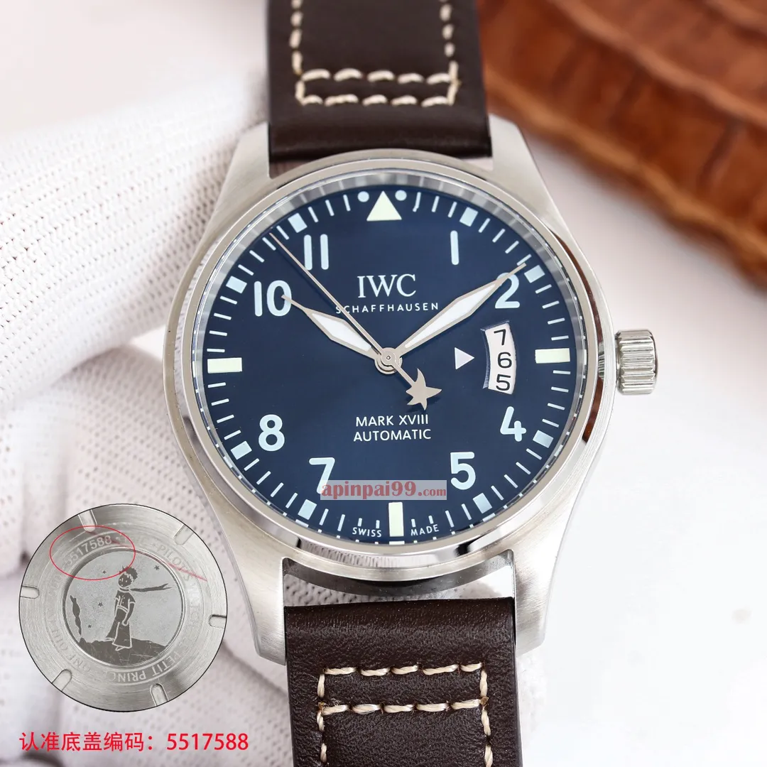 IWC パイロットウォッチ マーク18 プティプランス IW327002 ブランド時計コピー[3]