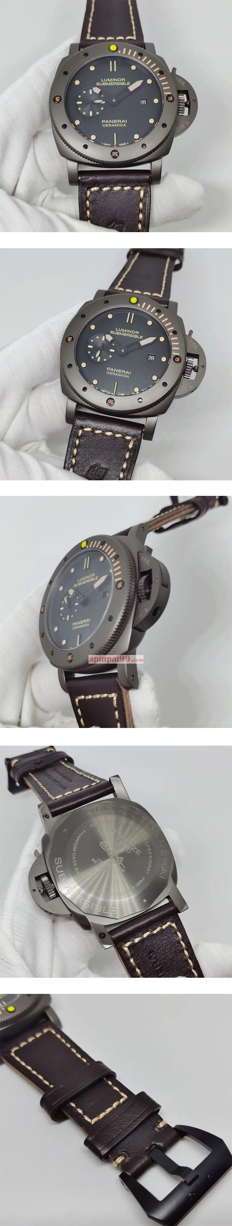 新品 パネライスーパーコピー時計PAM00508 サブマーシブル 1950 3DAYS チェラミカ 