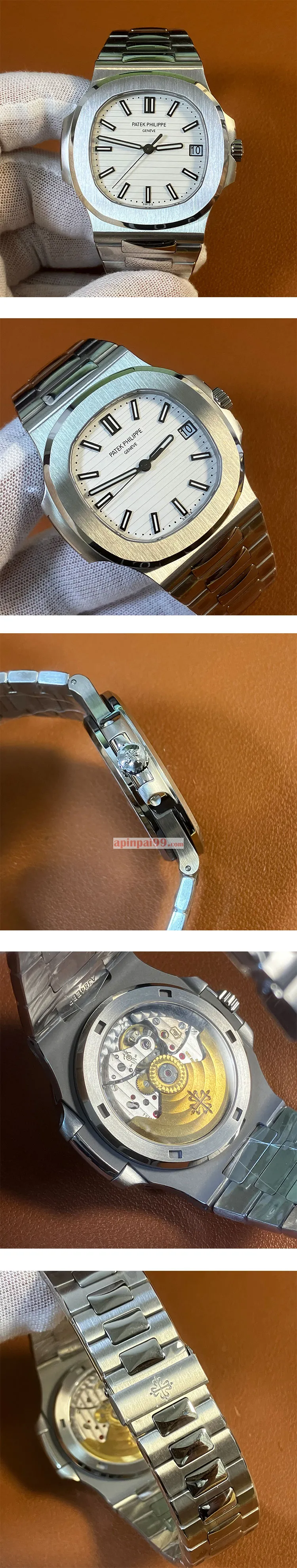 人気パテックフィリップコピー ノーチラス 5711/1A-011 ホワイト 【PPF工場出品】