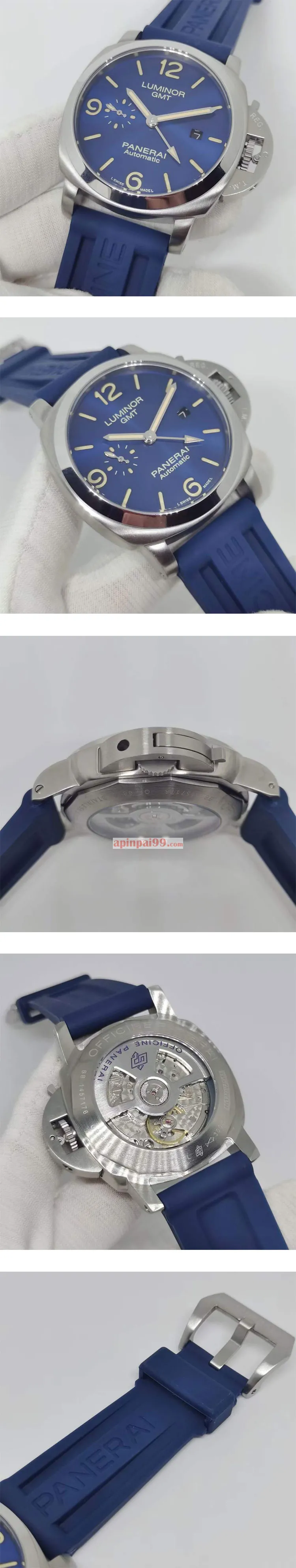 人気パネライスーパーコピー ルミノール GMT 44mm PAM01033