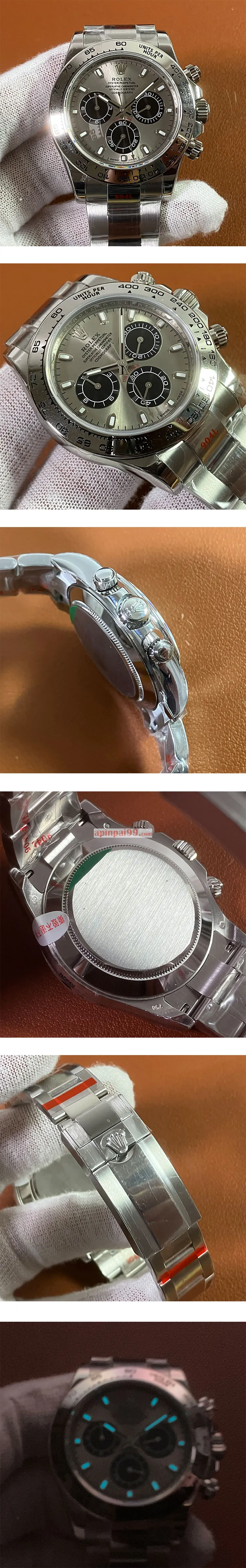 新作ロレックススーパーコピー コスモグラフ デイトナ40mm スチール/ブラック NOOBM116509-0072