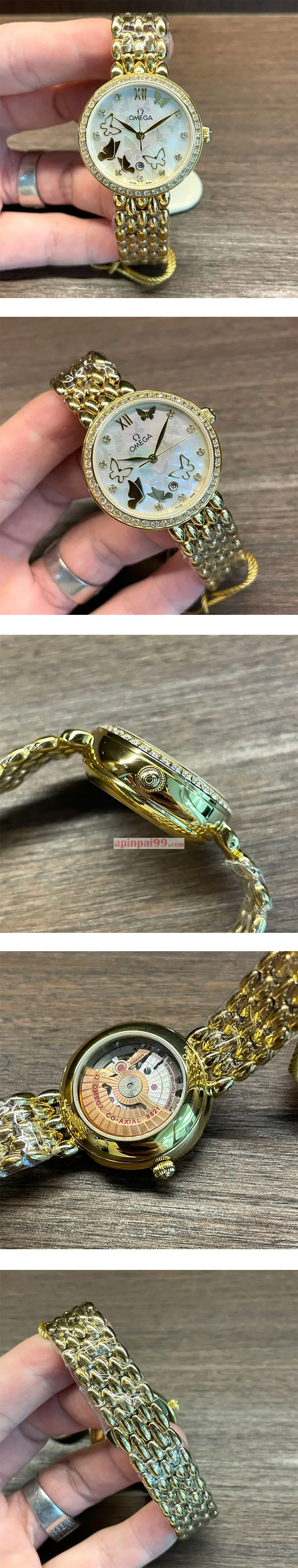 ブランドオメガコピー時計 デ・ヴィル プレステージ デュードロップ レディース 424.55.33.20.55.008