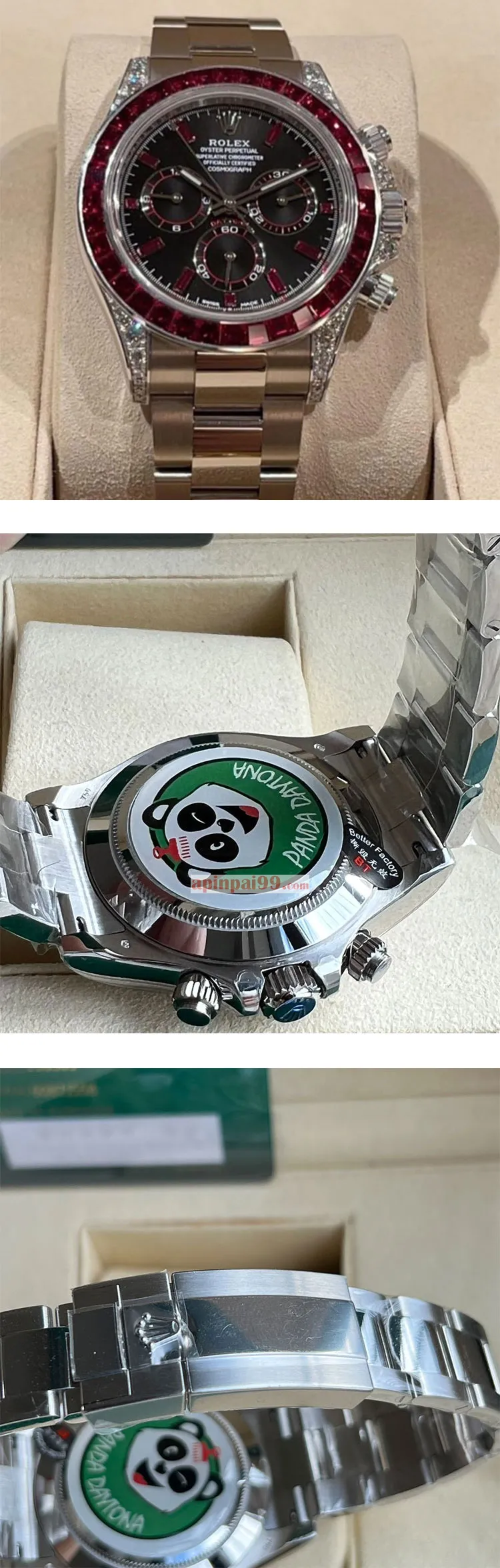 2023ロレックススーパーコピー時計 コスモグラフ デイト ブラック 専用の4130自動巻 隠れたモデル 126599TRU