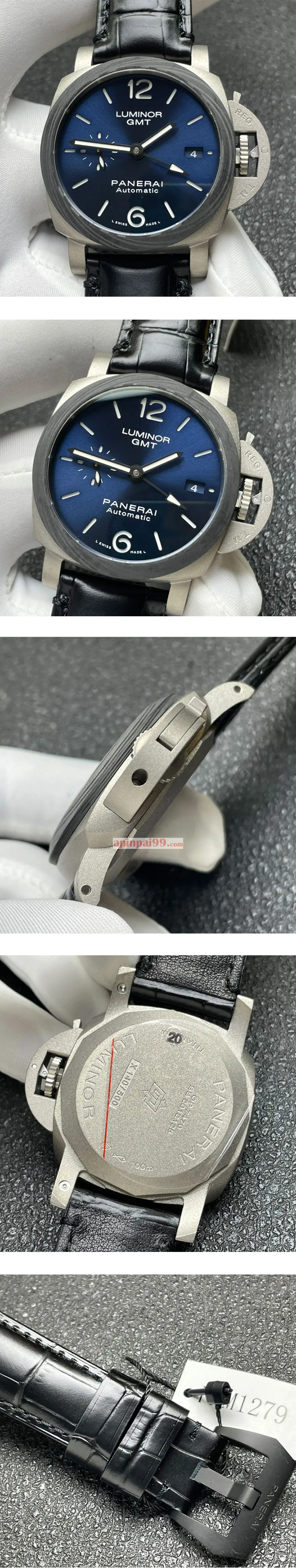 新作パネライスーパーコピー時計 VS製 ルミノール GMT 自動巻き PAM01279-1
