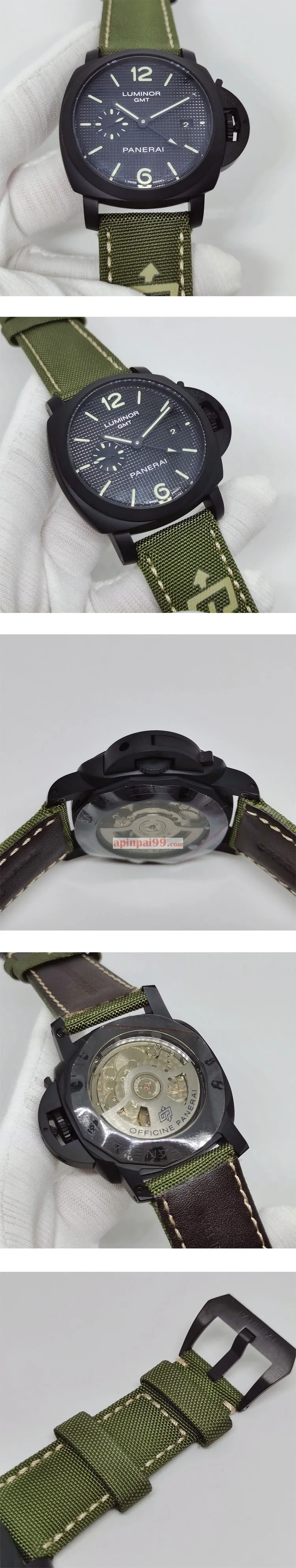 新品パネライコピー ルミノール 1950 3Days GMT アッチャイオ  PAM00535