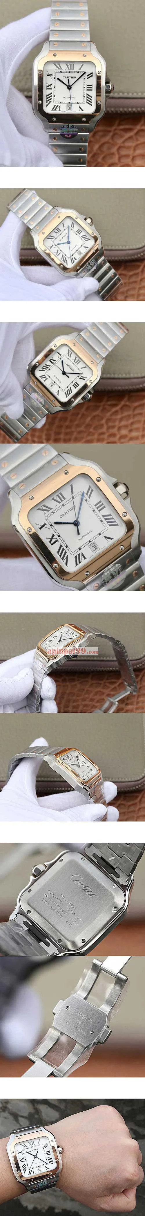 (BV工場)カルティエスーパーコピー時計 サントス ドゥ カルティエ ウォッチ LM W2SA0006