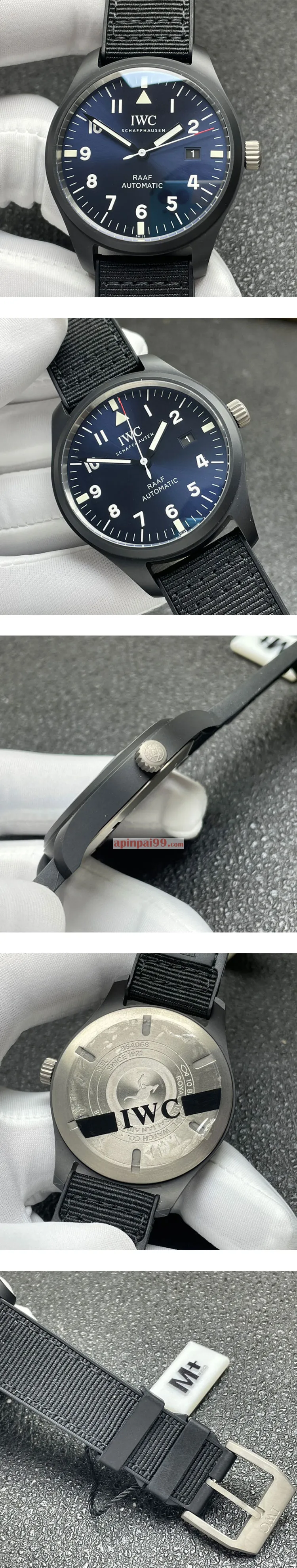 IWCスーパーコピー時計 パイロットウォッチ マーク15 ブラックセラミック IW14355